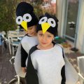 pinguin diy coustome תחפושת של פינגווין